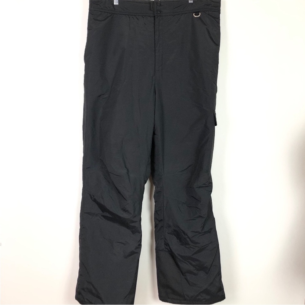 Slalom Mens Black Fleece lined insulated waterproof Snowboard Ski Pants Size XXL